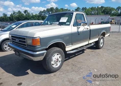1989 Ford F250 из США, поврежденный, VIN 1FTEF26Y2KNB61498